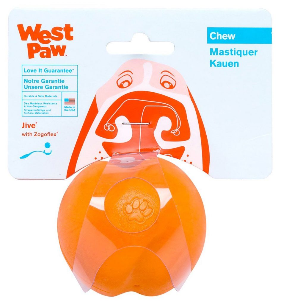 West Paw Design Jive Zogoflex Durable Ball
