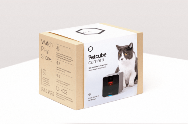 Petcube camera in box