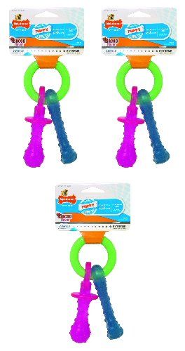 Nylabone Just For Puppies Extra Small Pacifier Teething Toy