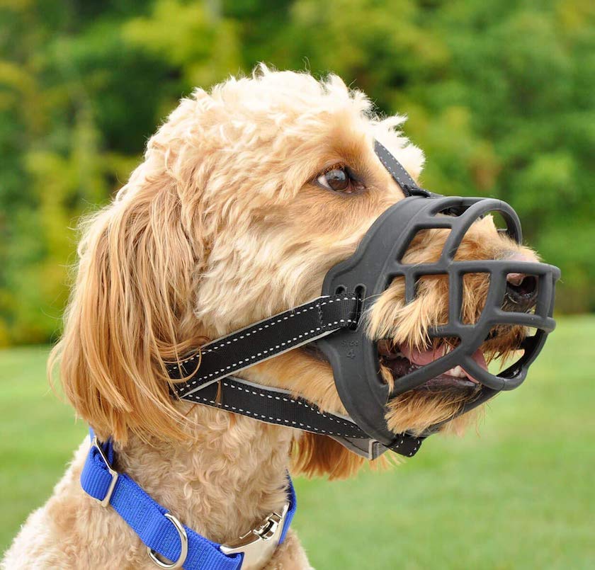 Barkless Soft Basket Silicone Muzzle